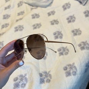 Fendi Authentic Aviator sunglasses